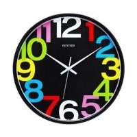 ราคา นาฬิกาแขวน RHYTHM CMG589BR76 12.5 นิ้ว สีดำ (1235665)