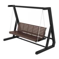 ราคา ชิงช้า 3 ที่นั่ง BUA DESIGN WINTER ECO WOOD สี OAK/ดำ (1235844)