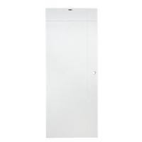 ราคา ประตูภายนอก UPVC AZLE PZV6 80X200 ซม. สีขาว เจาะลูกบิด (1236136)