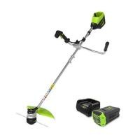 ราคา เครื่องตัดหญ้าไร้สาย (พร้อมแบตเตอรี) GREENWORKS GWS0023 60 โวลต์ (1236226)