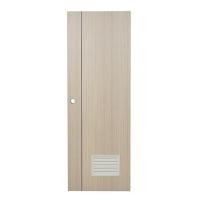 ราคา ประตูห้องน้ำ UPVC AZLE GROOVE P3 เกล็ดล่าง 70X200 ซม. สีบีช เจาะลูกบิด (1236422)