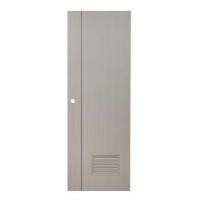 ราคา ประตูห้องน้ำ UPVC AZLE GROOVE P3 เกล็ดล่าง 70X200 ซม. สี PINK OAK เจาะลูกบิด (1236424)