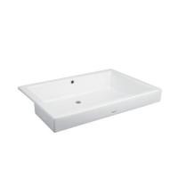 ราคา อ่างล้างหน้าฝังครึ่งเคาน์เตอร์ TOTO LW646JW/F สีขาว (1236816)