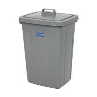 ราคา ถังขยะเหลี่ยม ฝาเปิด-ปิด ACCO 95 ลิตร สีเทา (1236854)