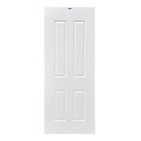 ราคา ประตูภายนอก UPVC AZLE L-35 80X200 ซม. สีขาว เจาะลูกบิด (1238143)