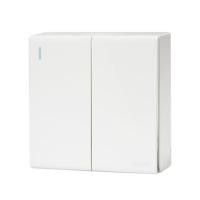 ราคา ชุดสวิทซ์ 1 ทาง 2 ช่อง BTICINO SMR P50103N สีขาว (1240034)