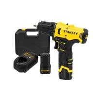 ราคา สว่านกระแทกไร้สาย (พร้อมแบตเตอรี่) STANLEY SCH10D2K-B1 12 โวลต์ (1240158)