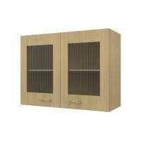 ราคา ตู้แขวนคู่บานกระจก JUPITER MINERVA 80x60 ซม. สีน้ำตาล (1240724)