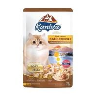 ราคา อาหารเปียกแมว KANIVA TUNA TOPPING KATSUOBUSHI 70 ก. (1240946)