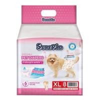 ราคา ผ้าอ้อมสุนัข SUREPAD ไซซ์ XL 8 ชิ้น (1241070)
