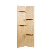 ราคา ฉากกั้น 2 บานพับ FASTTECT PMC4517-219-MAPLE สีเมเปิ้ล (1241499)