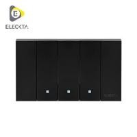 ราคา ชุดสวิตช์ 1 ทาง 3 ช่อง ELECKTA VERVE สีดำ (1242656)