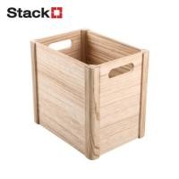 ราคา กล่องลังไม้ STACKO DIY M 19x26x24 ซม. สีน้ำตาล (1242982)