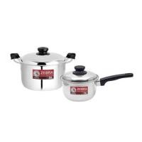 ราคา ชุดหม้อ 16 และ 20 ซม. ZEBRA HOMEY 4 ชิ้น (1243178)