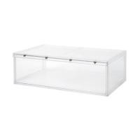 ราคา กล่องรองเท้าหน้ากว้าง STACKO D.I.Y MAGNETIC LOCK 56X37X18.30 ซม. สีใส (1243873)