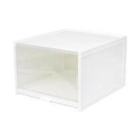 ราคา กล่องรองเท้าถาดเลื่อน STACKO DRAWER 31x36.2x21.5 ซม. สีขาว (1244978)