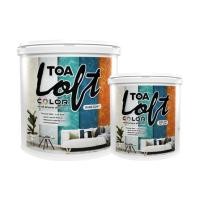 ราคา สีเท็กเจอร์ TOA LOFT COLOR ด้าน 10 กก. (1245572)