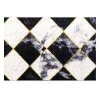 ราคา พรมเช็ดเท้าดักฝุ่น PRAW DE CHESS BOARD 120X180 ซม. สีดำ/ขาว (1246060)