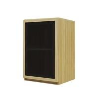 ราคา ตู้แขวนผนัง 1 บานเปิด ฺBURO REVOLUTION 40 ซม. สีเนเชอรัลแอช/กระจกดำ (1246091)