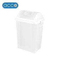 ราคา ถังขยะเหลี่ยมฝาสวิง ACCO 60 ลิตร สีใส (1246352)