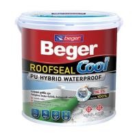 ราคา อะคริลิกกันซึม BEGER ROOFSEAL COOL PU HYBRID 201 สีขาว 4 กก. (1246996)