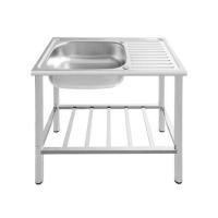 ราคา ซิงค์ขาตั้ง 1 หลุม 1 ที่พัก DYNA HOME DH-7545-TB สีเงิน (1247070)