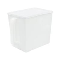 ราคา กล่องอเนกประสงค์มีหูจับและฝาปิด KECH ไซซ์ L 9.7 ลิตร สีขาว (1249737)