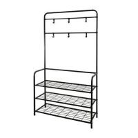 ราคา ชั้นวางรองเท้า 3 ชั้น พร้อมราวแขวน STACKO NOBLE 80x30x145 ซม. สีน้ำตาล (1249757)