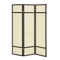 ราคา ฉากกั้น 3 บานพับ FURDINI SOGNATO สี NATURAL/ดำ (1249912)