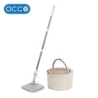 ราคา ชุดอุปกรณ์ถังปั่นกลมพร้อมไม้ม็อบ ACCO META สีเบจ (1250263)