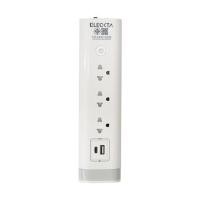 ราคา รางปลั๊กไฟ 3 ช่อง 1 สวิตช์ 1 USB 1 TYPE-C ELECKTA 3 ม. สีขาว (1250941)