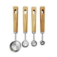 ราคา ชุดช้อนตวงสเตนเลส COOK CHARMY CYAN 4 ชิ้น ด้ามไม้ (1250976)