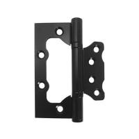 ราคา บานพับ 4X3นิ้ว X 2 มม. SOLO 43203 สีดำ แพ็ก 3 ชิ้น ไม่เซาะร่อง (1252935)