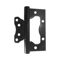 ราคา บานพับ 4X3 นิ้ว X 2.5 มม. สีดำ SOLO 43253 แพ็ก 3 ชิ้น ไม่เซาะร่อง (1253970)