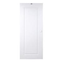 ราคา ประตูภายนอก UPVC AZLE PZN4 80X200 ซม. สีขาว เจาะลูกบิด (1254098)