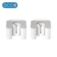 ราคา ที่เก็บอุปกรณ์ทำความสะอาดแบบติดผนังเดี่ยว ACCO NAMI แพ็ก 2 ชิ้น สีเทา (1254280)