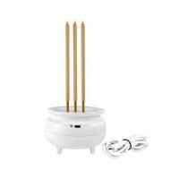 ราคา ธูปไฟฟ้า LED 3 ดอก CLAIRE 0.3 วัตต์ WARM WHITE 22 ซม. สีขาว (1254334)