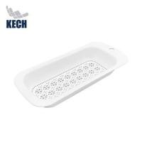 ราคา ตะกร้าล้างผักพาดซิงค์ KECH สีขาว (1254433)