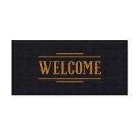 ราคา พรมเช็ดเท้าดักฝุ่น KLEEN-TEX WELCOME 70X150 ซม. สีดำ (1254719)