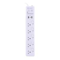 ราคา รางปลั๊กไฟ 5 ช่อง 5 สวิตช์ 2 USB 1 TYPE C TOSHINO WY-53 3 ม. สีขาว (1255695)