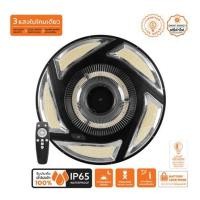 ราคา ไฟสนาม SOLAR LAMPTAN BRILUX 500 วัตต์ DAYLIGHT/COOL WHITE/WARM WHITE สีดำ (1256317)