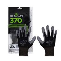 ราคา ถุงมือไนลอนเคลือบยาง SHOWA 370 SIZE L สีดำ (1256330)