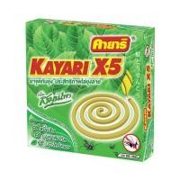 ราคา ยาจุดกันยุงชนิดขดกลม KAYARI X-5 10 ขด HERBAL (1257449)