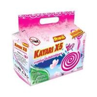 ราคา ยาจุดกันยุงชนิดขดกลม KAYARI X-5 80 ขด SAKURA (1257452)