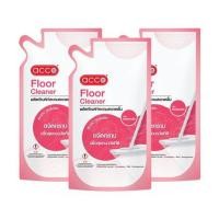 ราคา น้ำยาทำความสะอาดพื้นฆ่าเชื้อ ACCO 750 มล. PINK FLORAL แพ็ก 3 ชิ้น (1257684)
