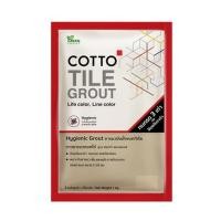 ราคา กาวยาแนวยับยั้งแบคทีเรีย COTTO สีเบจ 1 กก. (1257990)