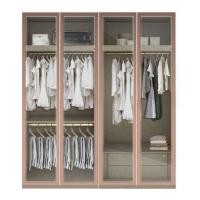 ราคา ตู้เสื้อผ้า 4 บานเปิด SB BUILT IN WARDROBE PLUS 59061009 200 ซม. สีน้ำตาล (1258556)