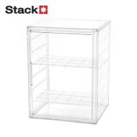 ราคา กล่องจัดเก็บโมเดล มีแท่นวาง STACKO KLEAR 24x27x36 ซม. สีใส (1259374)