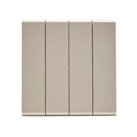 ราคา ชุดสวิตซ์ 1 ทาง 4 ช่อง SAHN D041-G สีทอง (1259944)
