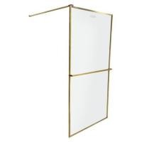 ราคา ฉากกั้นอาบน้ำ MOYA PLUS GF100 (GOLD) 100x190 ซม. (1259993)